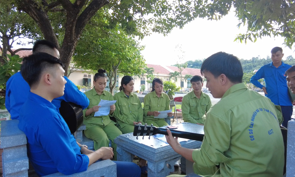 Ngọt ngào tiếng hát của những học viên cai nghiện
