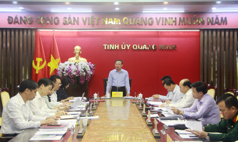 Hội nghị Ban Thường vụ Tỉnh ủy