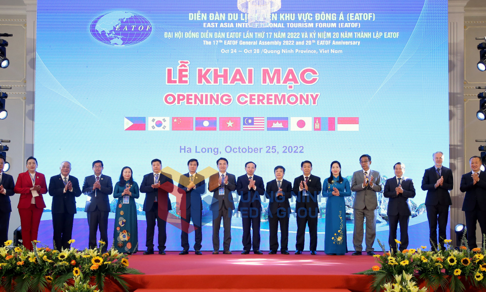 Đại hội đồng Diễn đàn Du lịch Liên khu vực Đông Á (EATOF) lần thứ 17 tại Quảng Ninh, tháng 10-2022