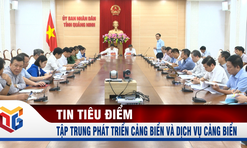 Sơ kết 3 năm thực hiện Nghị quyết 15 về phát triển cảng biển và dịch vụ cảng biển