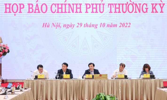 Họp báo Chính phủ thường kỳ tháng 10