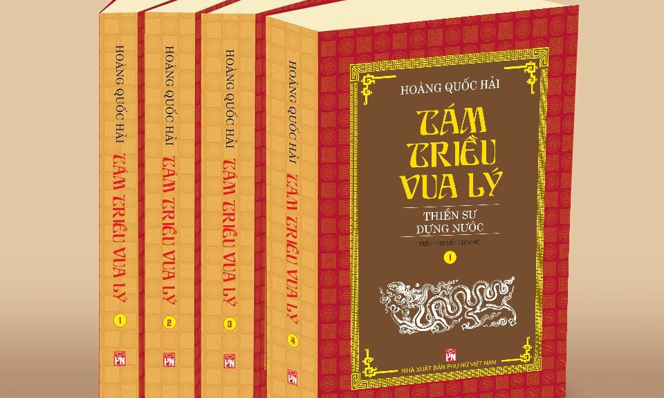 Bộ tiểu thuyết lịch sử 'Tám triều vua Lý'