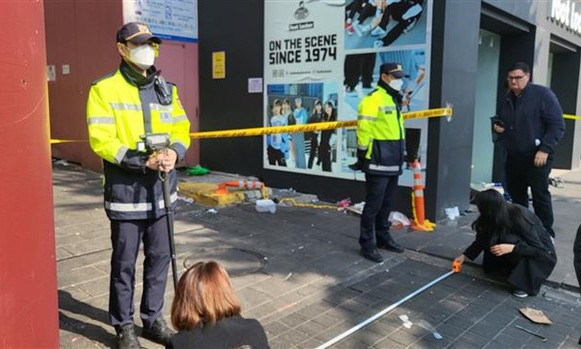 President sends condolences over Seoul stampede