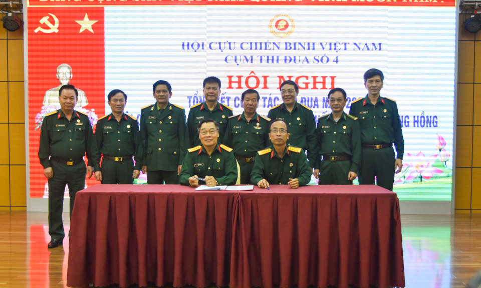 Tổng kết công tác thi đua Hội CCB khối 9 tỉnh, thành phố Đồng bằng sông Hồng