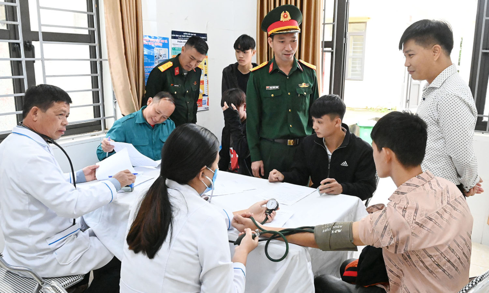 Quảng Ninh: Gần 9.350 công dân tham gia sơ tuyển NVQS năm 2023