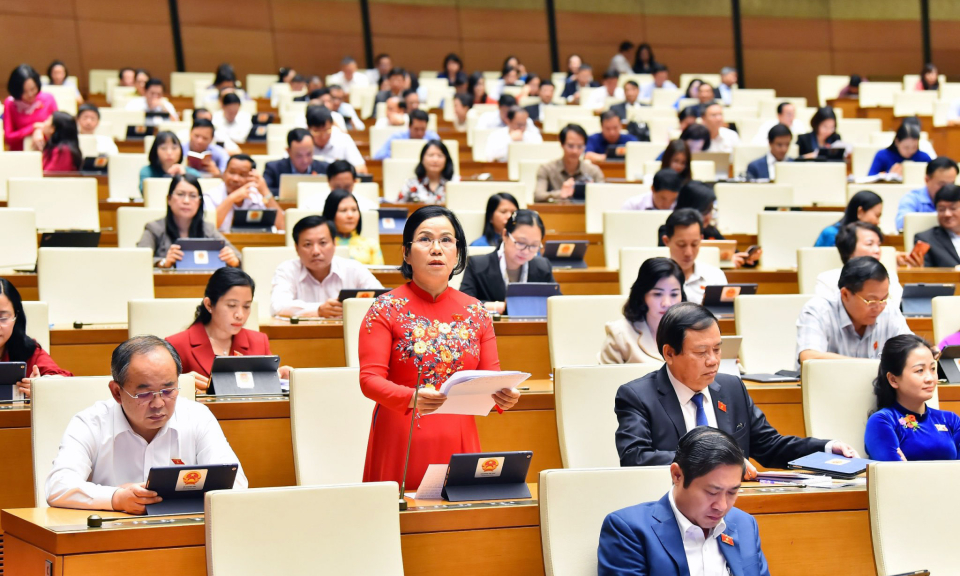 Quốc hội tiếp tục thảo luận tại hội trường 