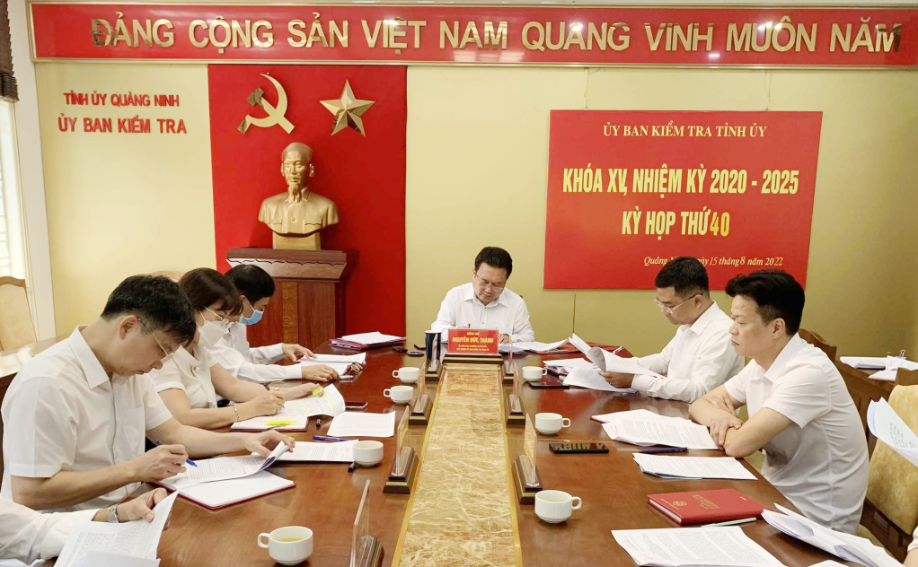 Ủy ban Kiểm tra Tỉnh ủy  tổ chức kỳ họp thứ 14 khóa XV, nhiệm kỳ 2020-2025.