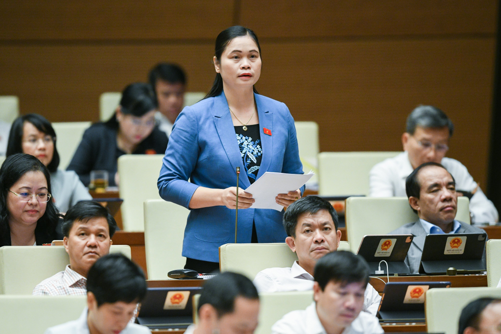 Đại biểu Quốc hội tỉnh Tuyên Quang tham gia ý kiến vào 