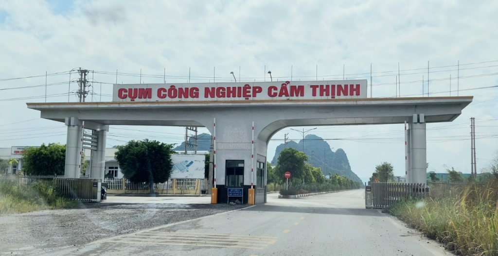 Cụm công nghiệp Cẩm Thịnh.