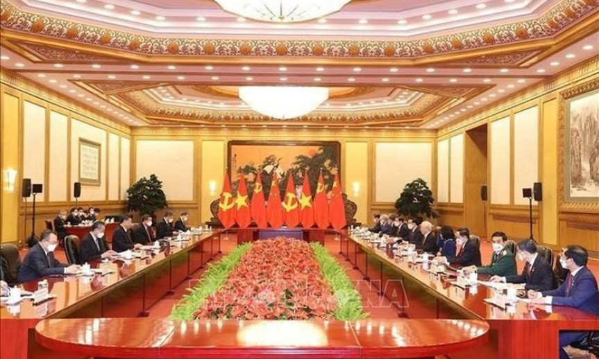 Báo chí Trung Quốc đưa tin đậm nét về chuyến thăm của Tổng Bí thư Nguyễn Phú Trọng