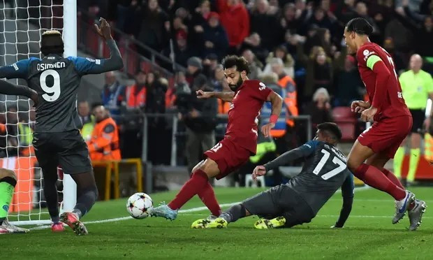 Liverpool nhì bảng tại Champions League