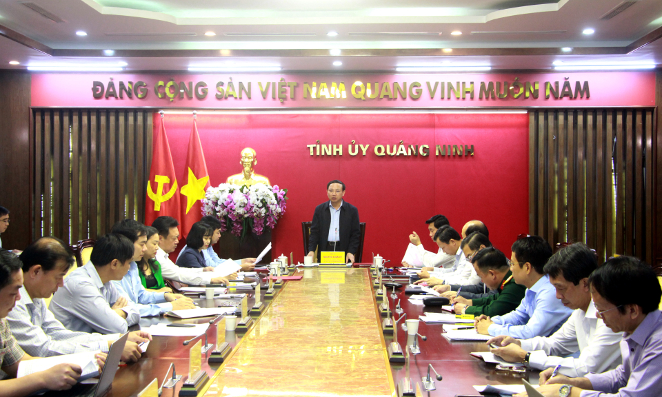 Hội nghị Ban Thường vụ Tỉnh ủy