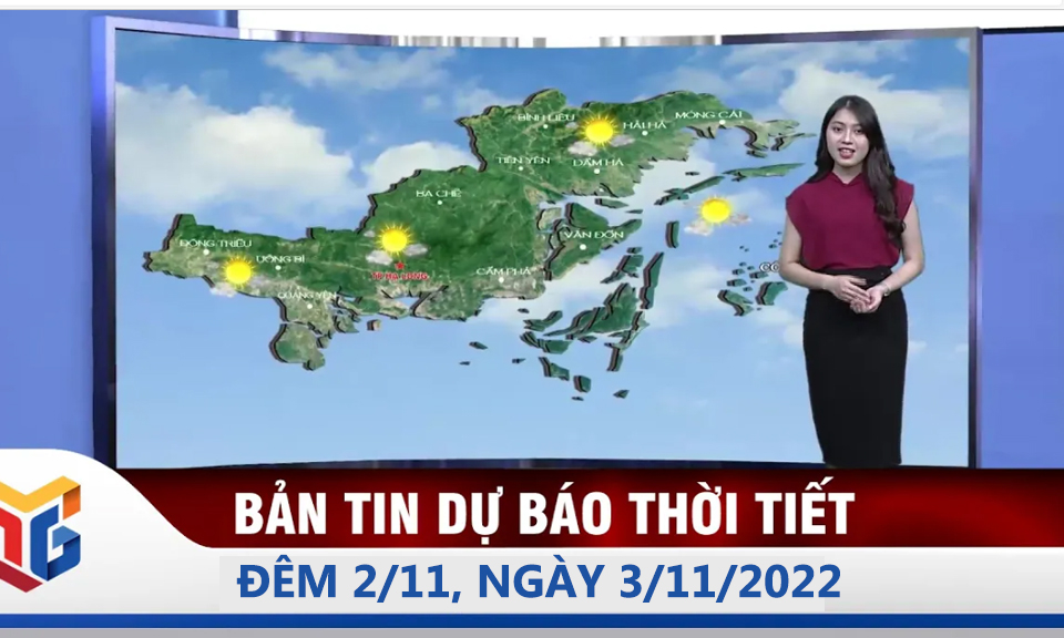 Bản tin dự báo thời tiết đêm 2, ngày 3/11/2022