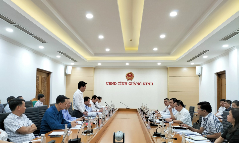 Chủ tịch UBND tỉnh làm việc với Tổ công tác Thanh tra Chính phủ