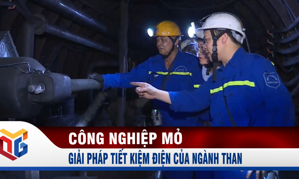 Giải pháp tiết kiệm điện của ngành Than