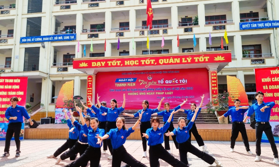 Sôi nổi Ngày hội Thanh niên năm 2022