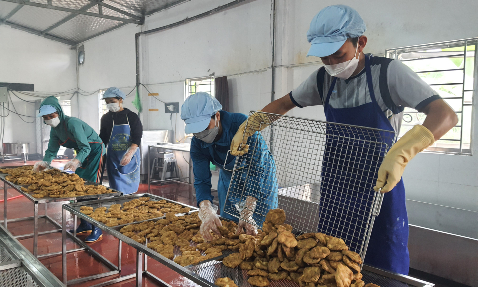 Sản phẩm thuỷ sản chế biến sẵn thương hiệu Khánh Đan