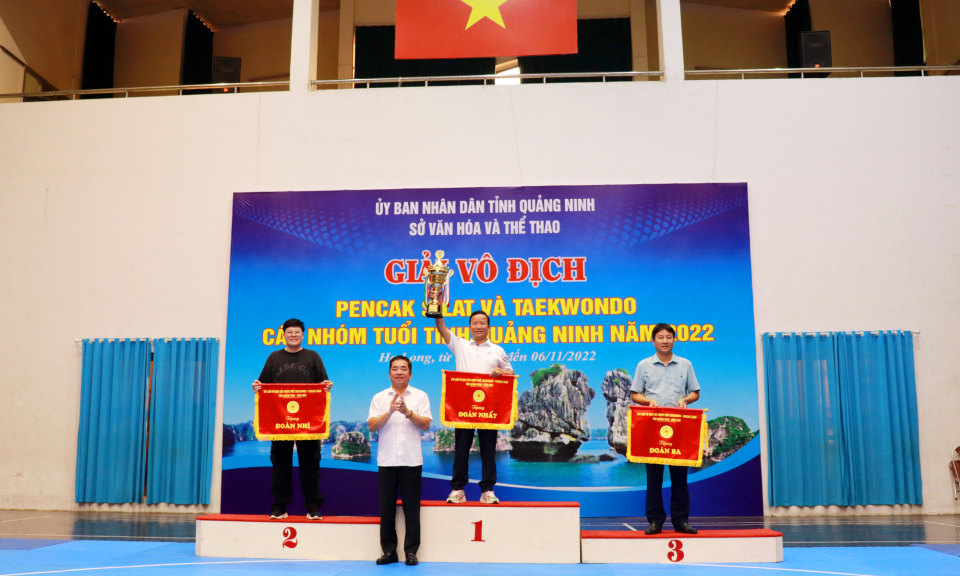 TP Hạ Long: Nhất toàn đoàn Giải Pencak Silat và Teakwondo các lứa tuổi tỉnh 2022