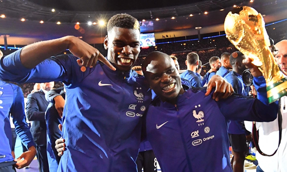 Bài toán thay Pogba và Kante ở tuyển Pháp