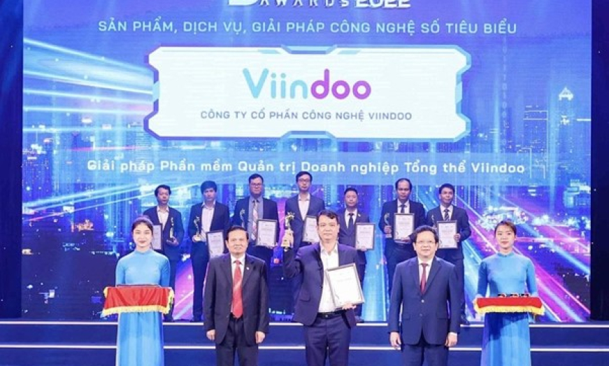 Viindoo nhận Giải thưởng Chuyển đổi số Việt Nam 2022