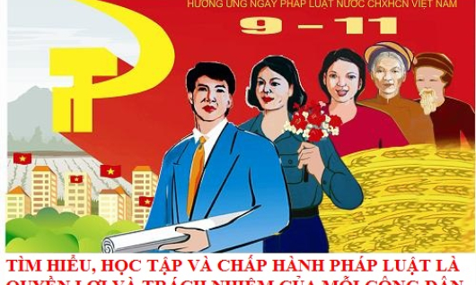 Hưởng ứng ngày Pháp luật Việt Nam