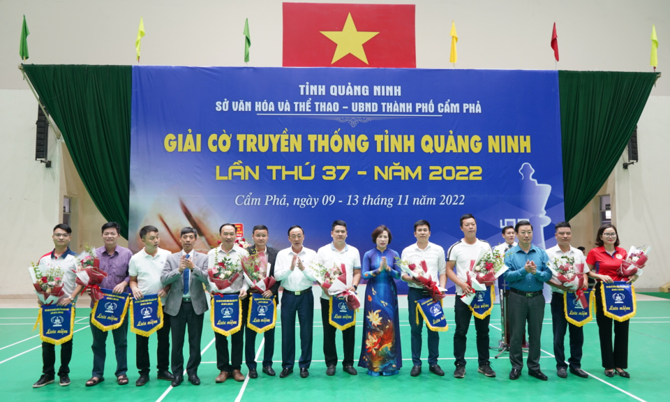 Khai mạc giải cờ truyền thống tỉnh Quảng Ninh lần thứ 37 năm 2022