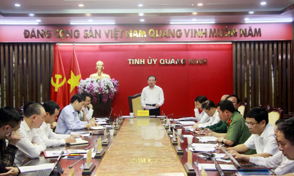 Giao ban công tác nội chính, phòng chống tham nhũng, tiêu cực, cải cách tư pháp