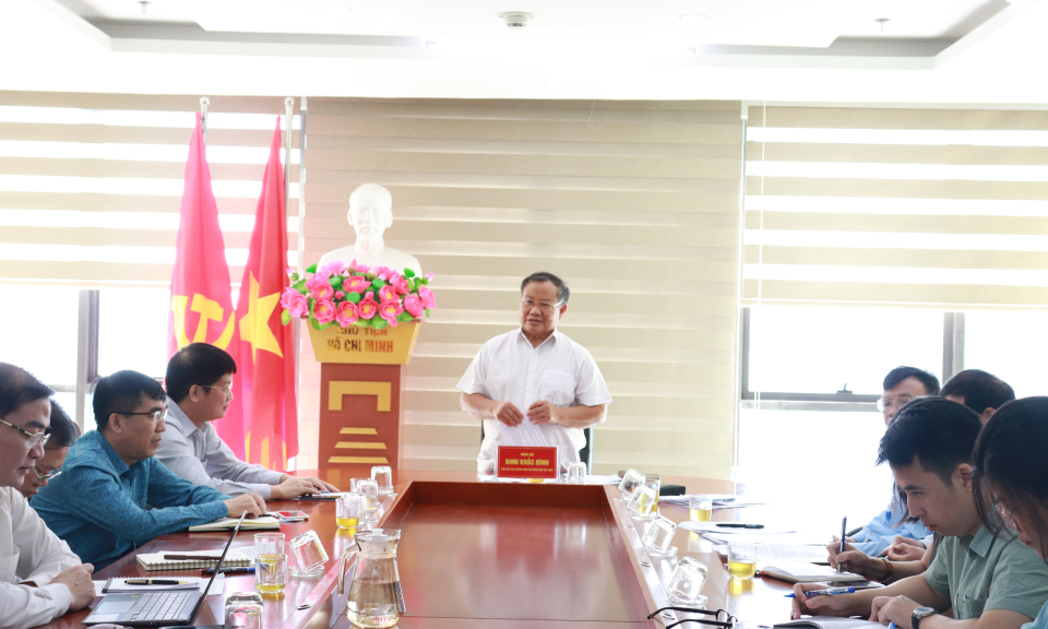 Kiểm tra công tác giải quyết khiếu nại, tố cáo của Hội Nông dân