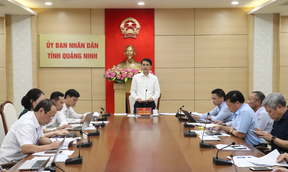UBND tỉnh họp đánh giá kết quả xây dựng nông thôn mới gắn với Nghị quyết 06-NQ/TU