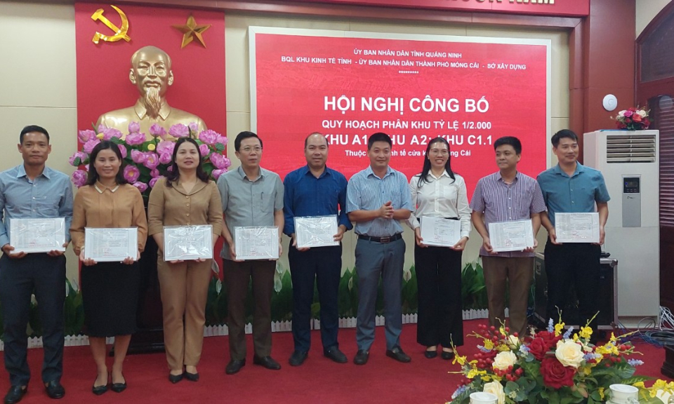 Công bố Quy hoạch tỷ lệ 1/2000 đối với 3 phân khu chức năng thuộc Khu kinh tế cửa khẩu Móng Cái