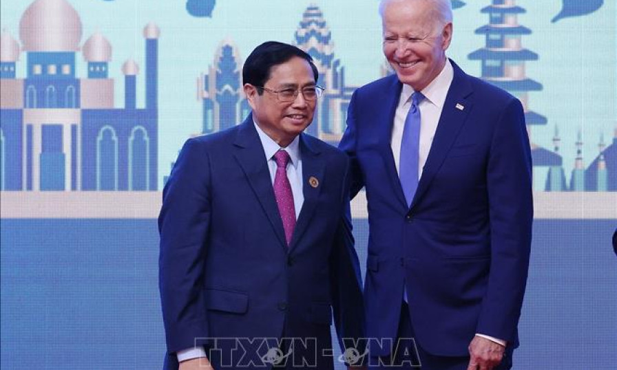 Thủ tướng Phạm Minh Chính gặp Tổng thống Hoa Kỳ Joe Biden