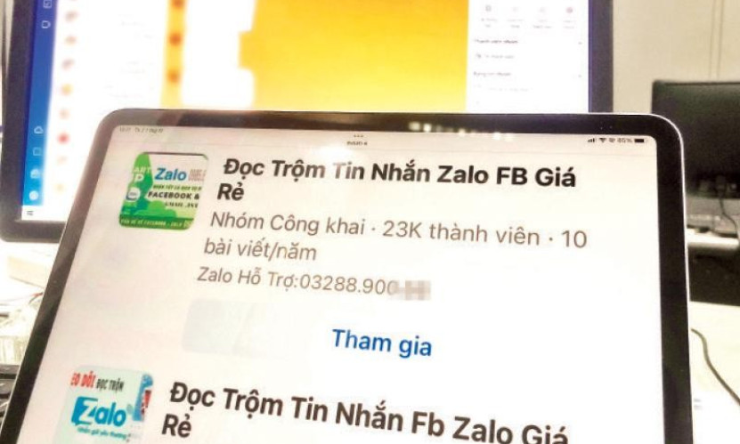 Cảnh giác với dịch vụ đọc trộm tin nhắn trên mạng xã hội