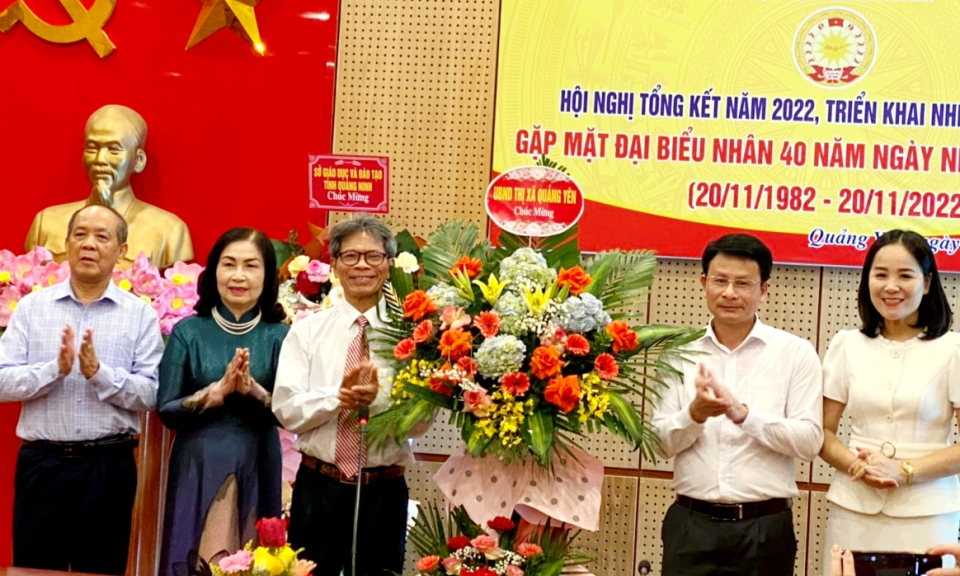 Hội Cựu giáo chức tỉnh: Tổng kết nhiệm vụ năm 2022 và gặp mặt đại biểu nhân 40 năm ngày Nhà giáo Việt Nam