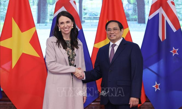 Thủ tướng New Zealand Jacinda Ardern kết thúc tốt đẹp chuyến thăm chính thức Việt Nam
