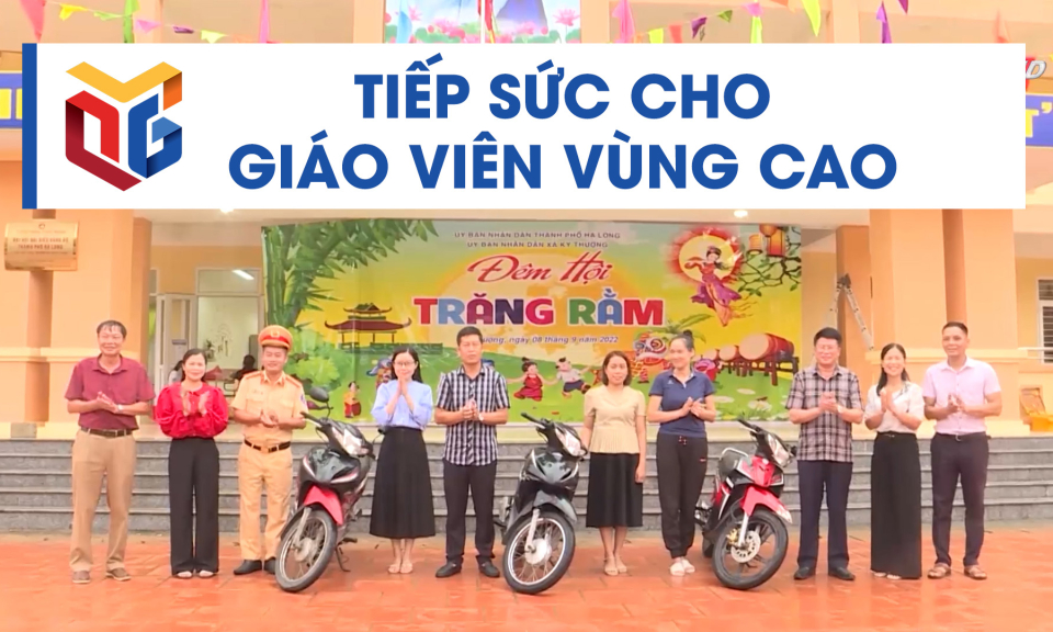 Tiếp sức cho giáo viên vùng cao