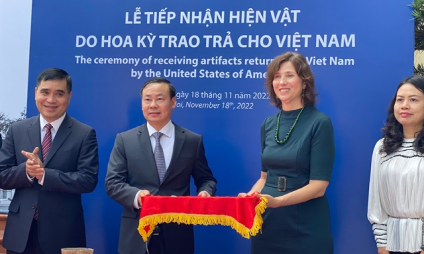 Historic artefacts returned to Việt Nam from the US