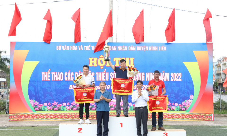 Bình Liêu nhất toàn đoàn hội thi thể thao các dân tộc thiểu số tỉnh Quảng Ninh năm 2022