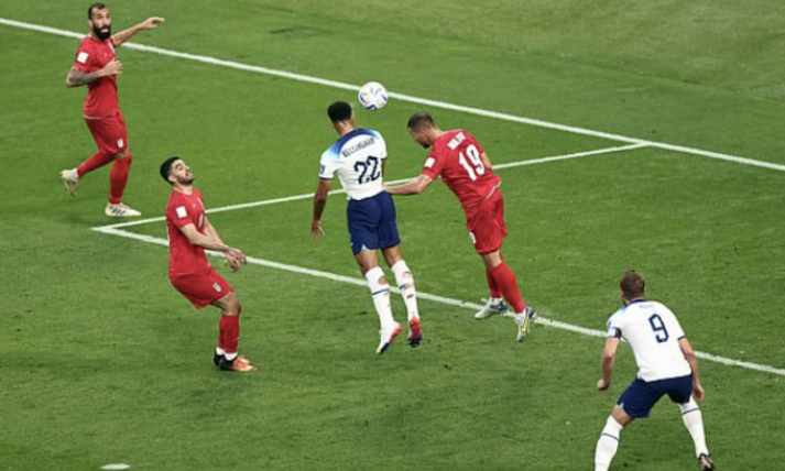 Anh thắng dễ Iran ở trận ra quân World Cup