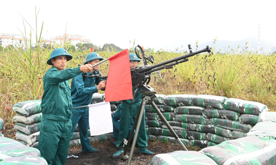 Diễn tập khu vực phòng thủ tỉnh Quảng Ninh năm 2022