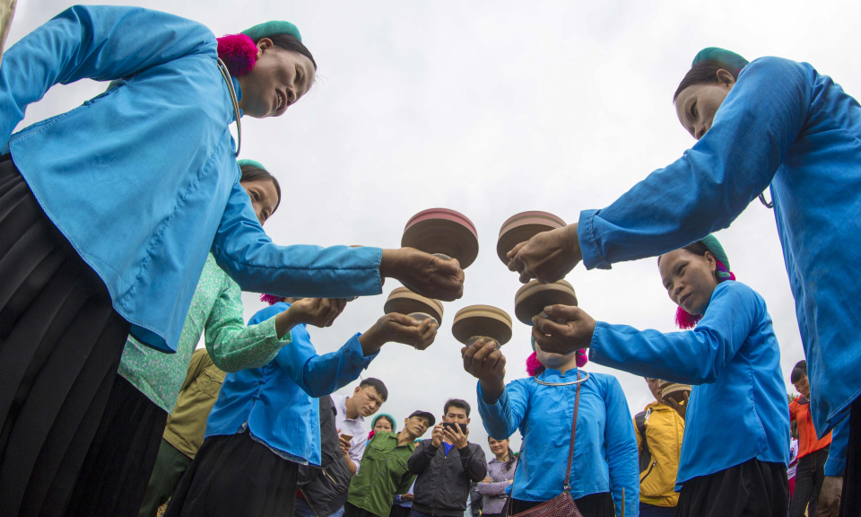 Xuân trên bản Sán Chỉ
