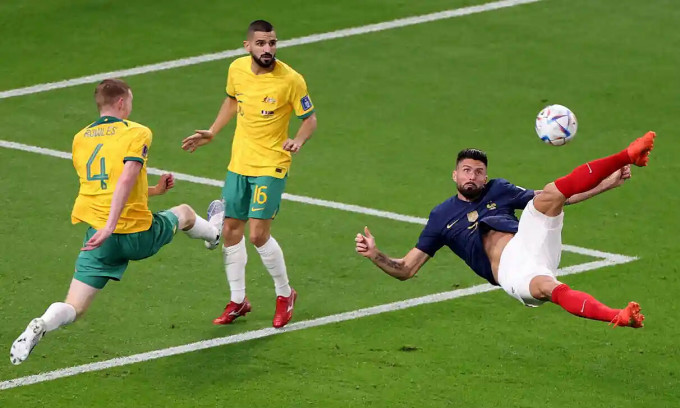 Pháp vùi dập Australia ở World Cup