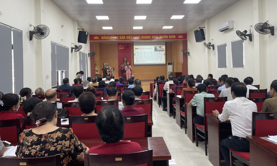 Tập huấn trợ giúp xã hội và phục hồi chức năng cho người tâm thần, trẻ tự kỷ và người rối nhiễu tâm trí 