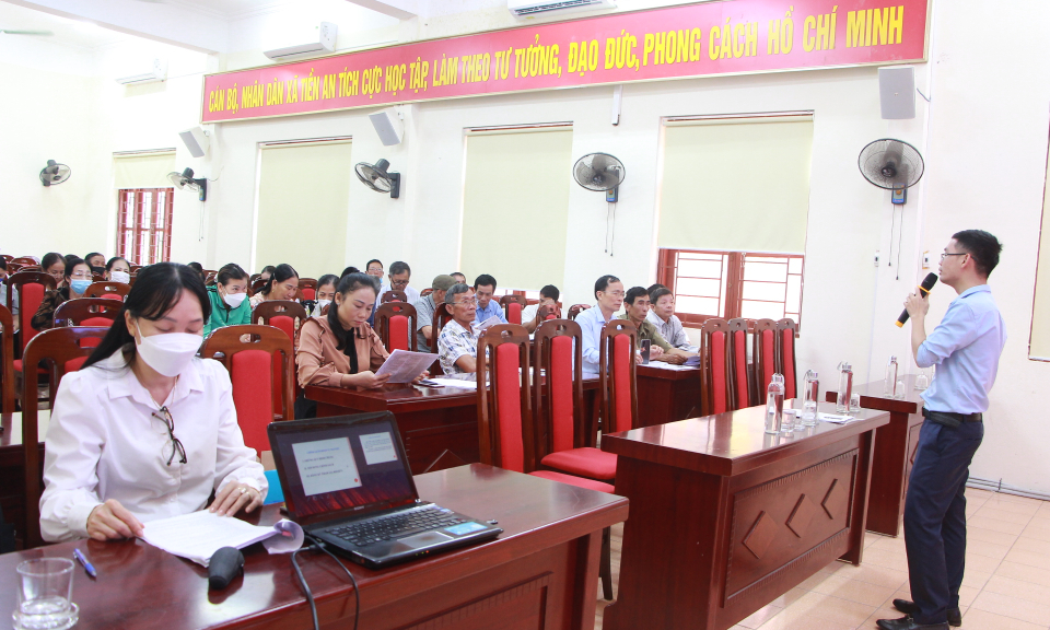 Tập huấn kỹ năng tuyên truyền, tư vấn chính sách BHXH tự nguyện, xuất khẩu lao động