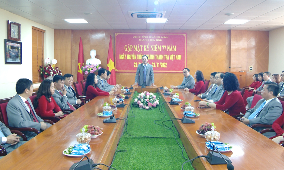 Gặp mặt nhân ngày truyền thống ngành Thanh tra
