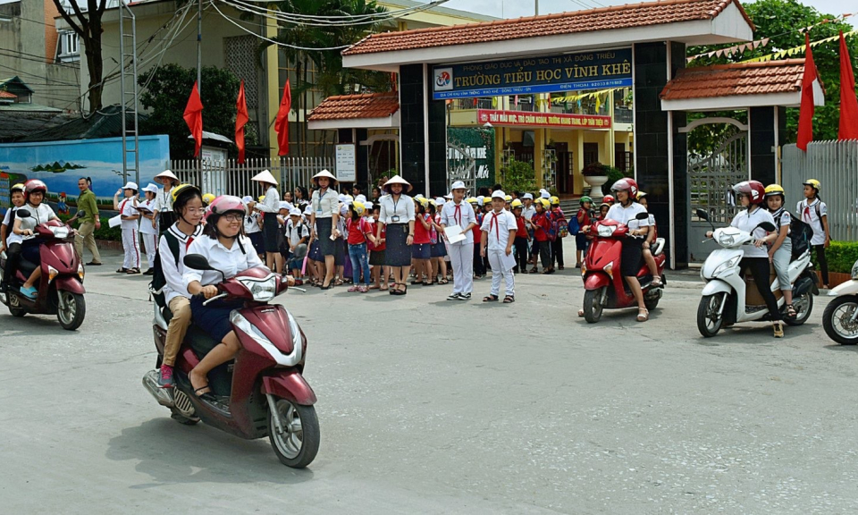 Đông Triều: Đảm bảo ATGT học đường