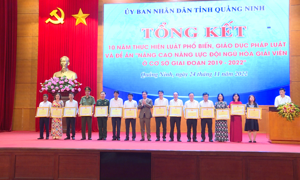 Tổng kết 10 năm thực hiện Luật Phổ biến, giáo dục pháp luật 