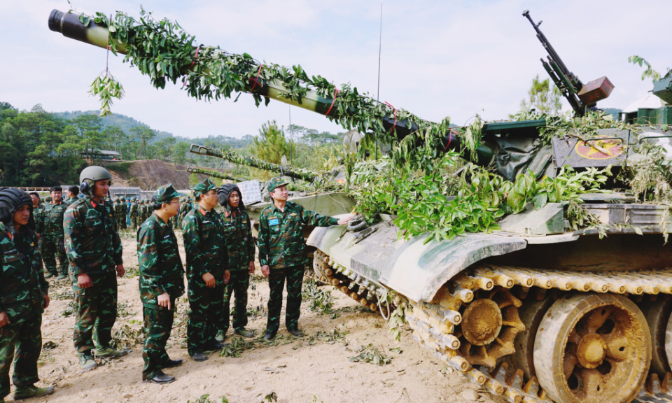 2022年广宁省守备区实兵实弹演习活动顺利闭幕