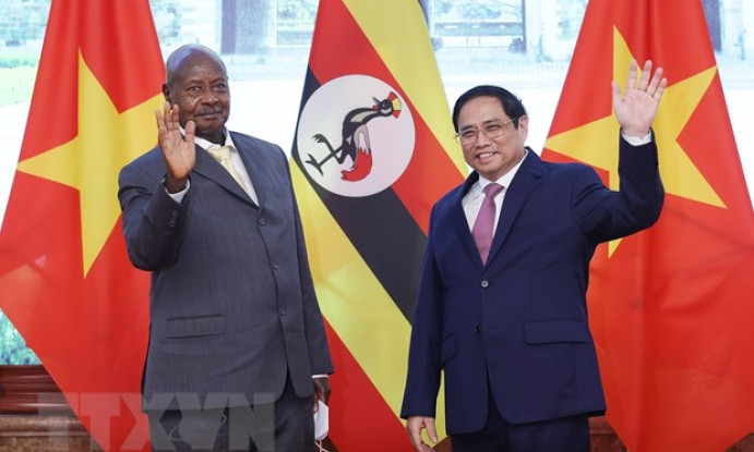 Việt Nam-Uganda đẩy mạnh hợp tác kinh tế, nâng kim ngạch thương mại