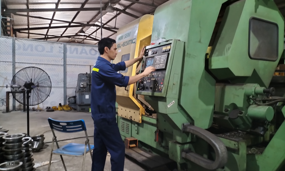 Phát triển công nghiệp cơ khí, chế biến, chế tạo ở TP Uông Bí