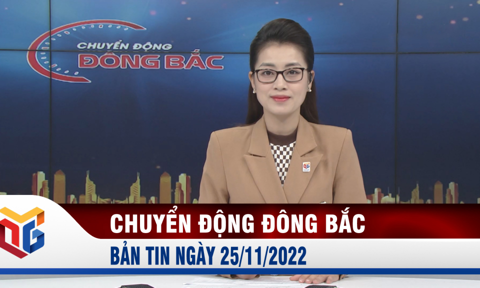 Chuyển động Đông Bắc ngày 25/11/2022